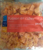 Potiron en cubes