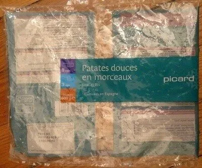 Patates douces en morceaux