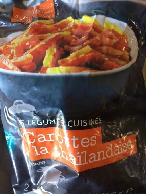 Carottes à la Thaïlandaise