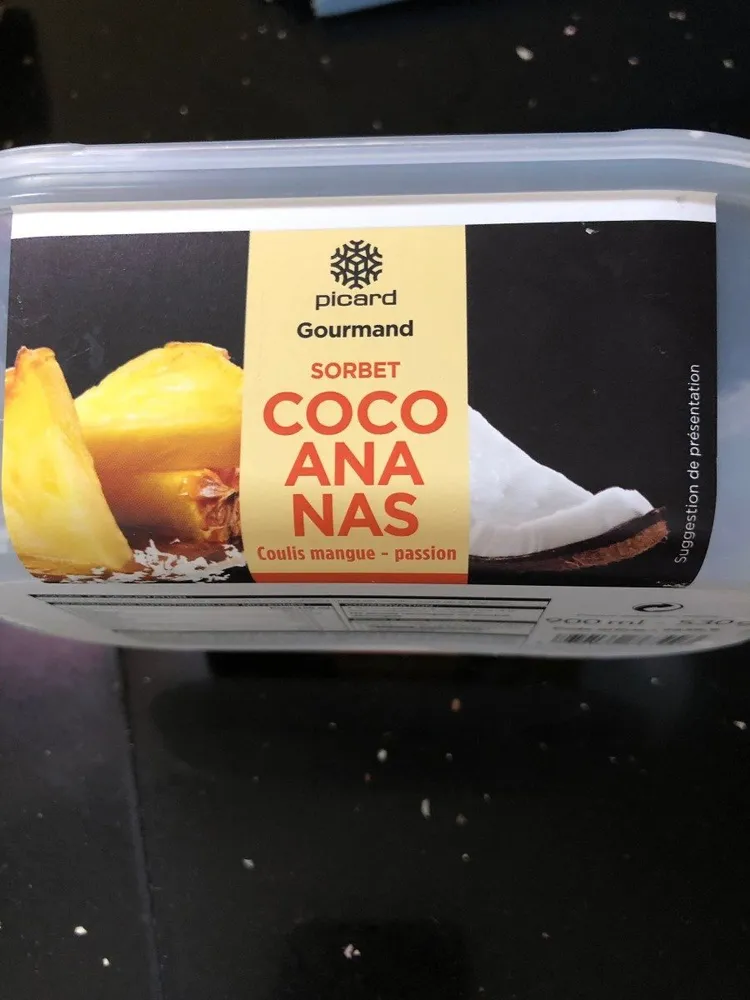 Sorbet coco ananas