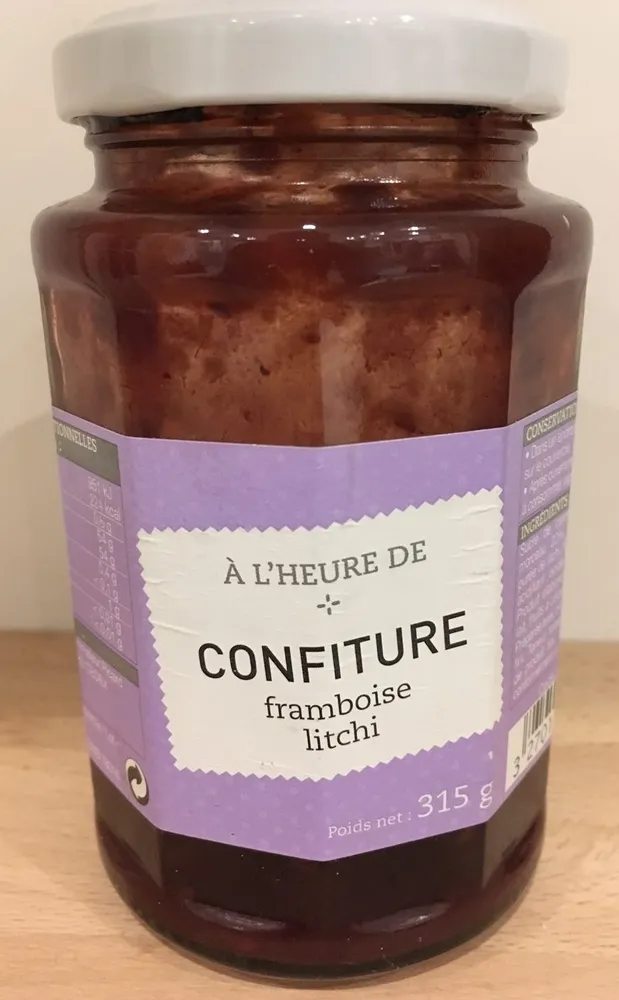 Confiture Framboise-Litchi