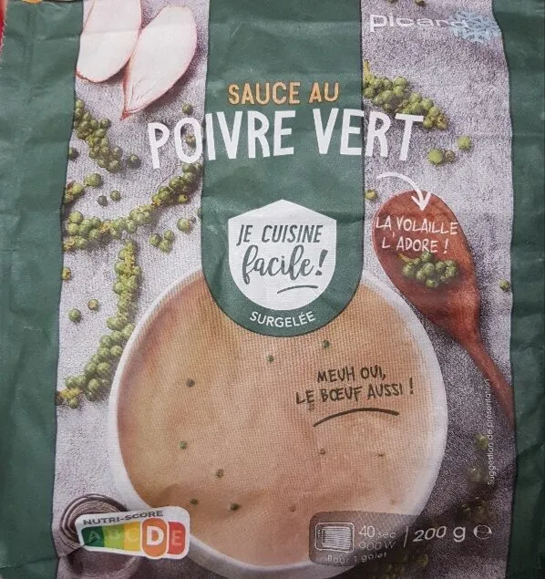Sauce au Poivre Vert