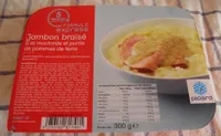 Formule express Jambon braisé à la moutarde et purée de pommes de terre