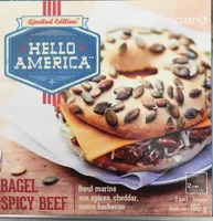 Bagel spicy beef