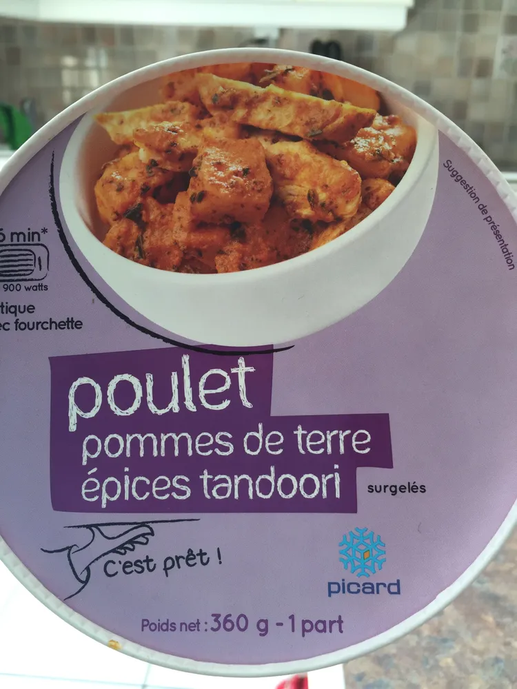 Poulet Pommes de Terre, Épices Tandoori