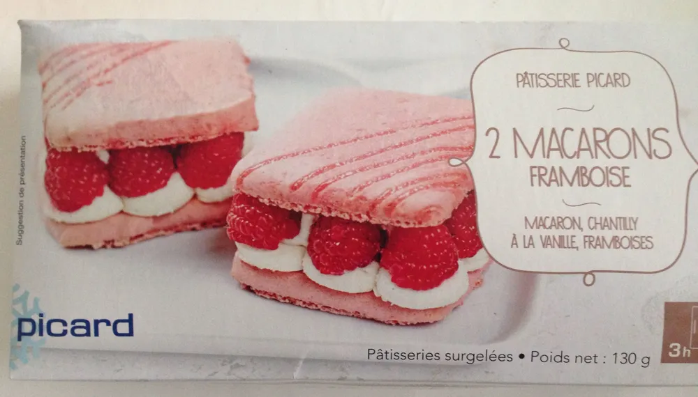 Macarons framboise