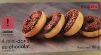 4 Mini-Donuts au Chocolat