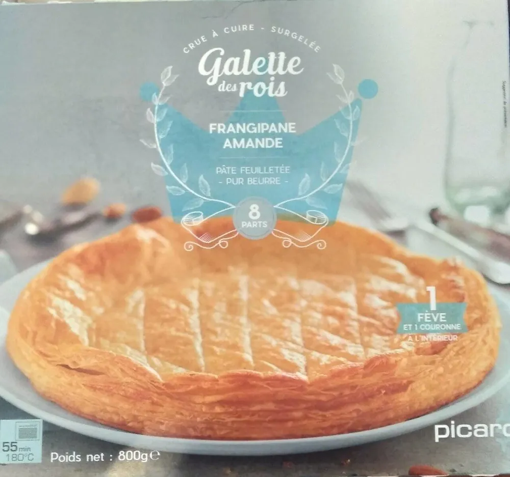 Galette des rois Frangipane amande