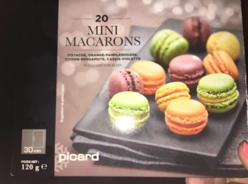 20 Mini-Macarons