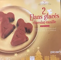 2 Élans glacés Chocolat-Vanille