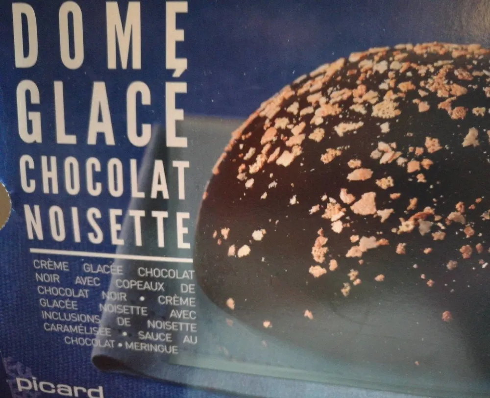Dôme Glacé Chocolat Noisette