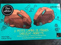 Petits Lapins de Pâques Chocolat-Noisette