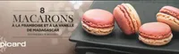 8 Macarons à la Framboise et à la Vanille de Madagascar