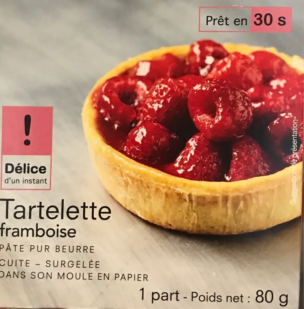 Tartelette Framboise