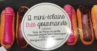 Mini eclairs tres gourmands