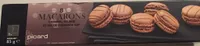 8 Macarons Caramel au Beurre et Sel de Guérande IGP