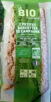 2 petites baguettes de campagne