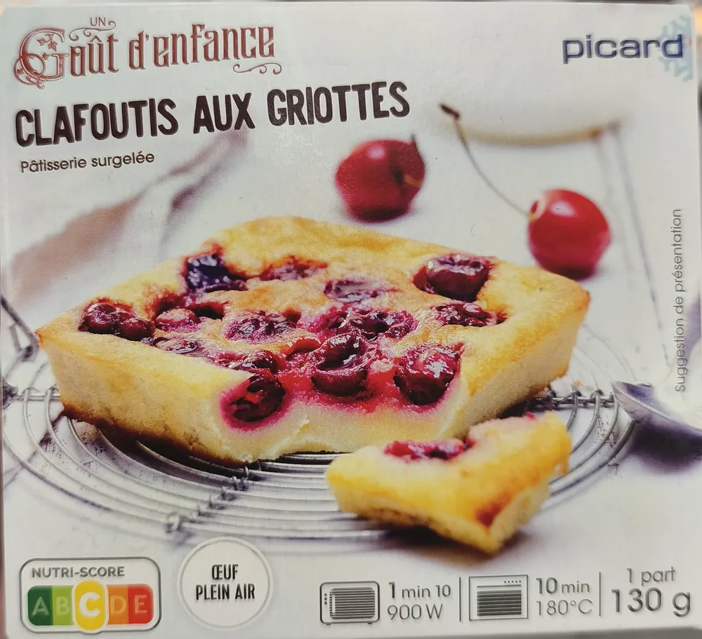 Un goût d'enfance - Clafoutis aux griottes