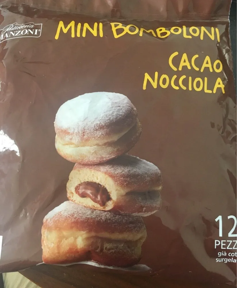 Mini Bomboloni Cacao Nocciola