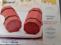 2 buchettes glacées