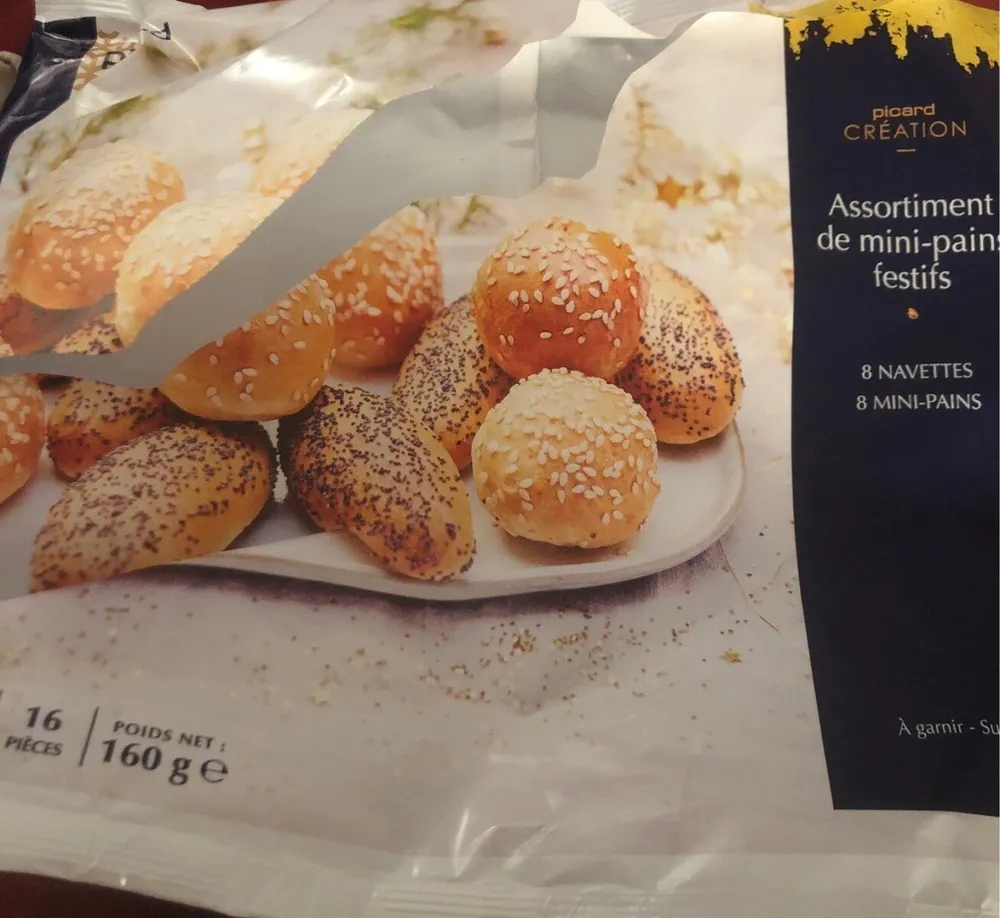 Assortiment de mini pains