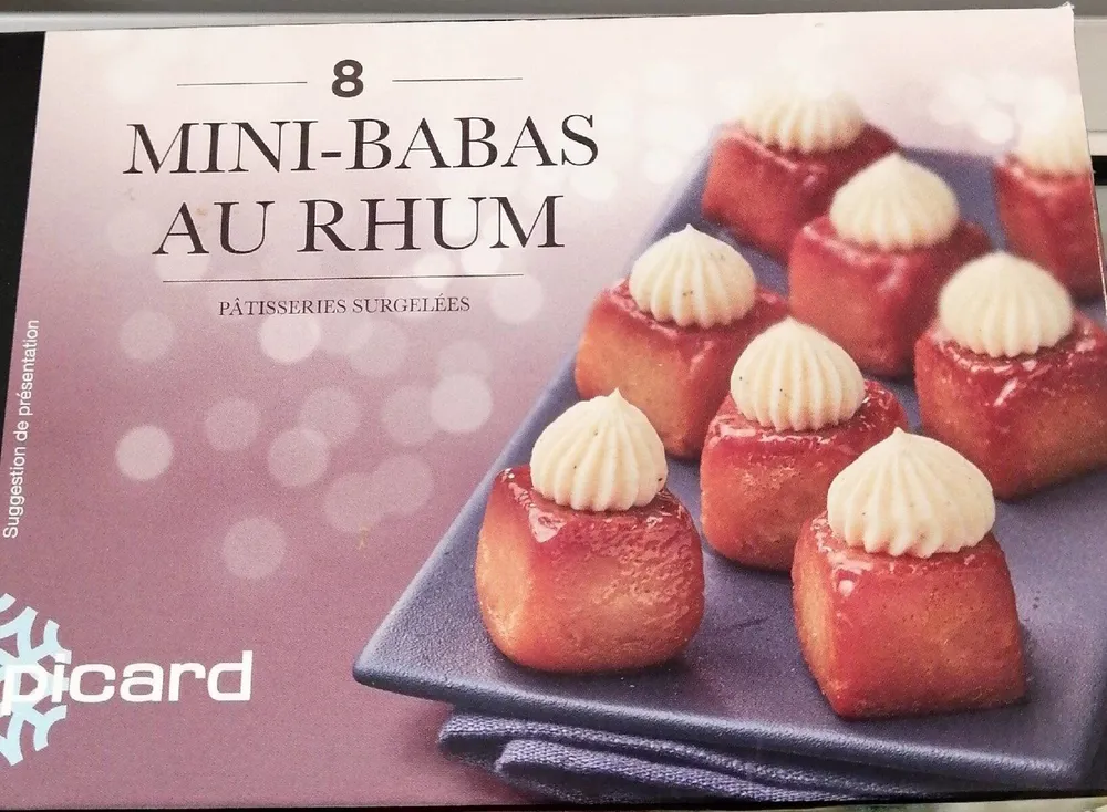 Mini- Babas au rhum