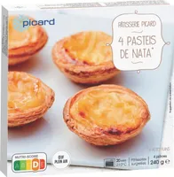 4 pastéis de nata