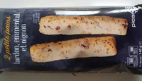 2 petits pains lardons emmental oignon