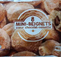 Mini-beignets cœur chocolat-noisettes