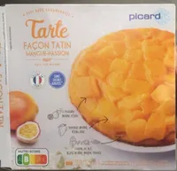 Tarte façon tatin mangue-passion