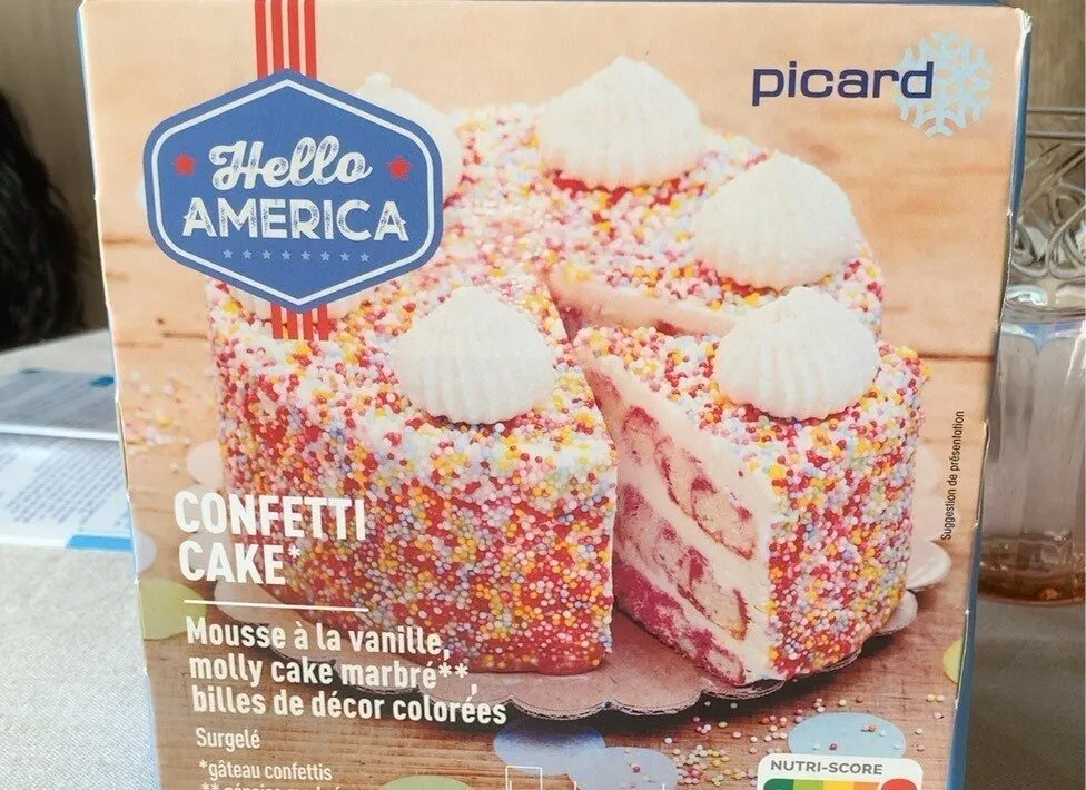 Confetti cake