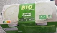 Sorbet citron menthe