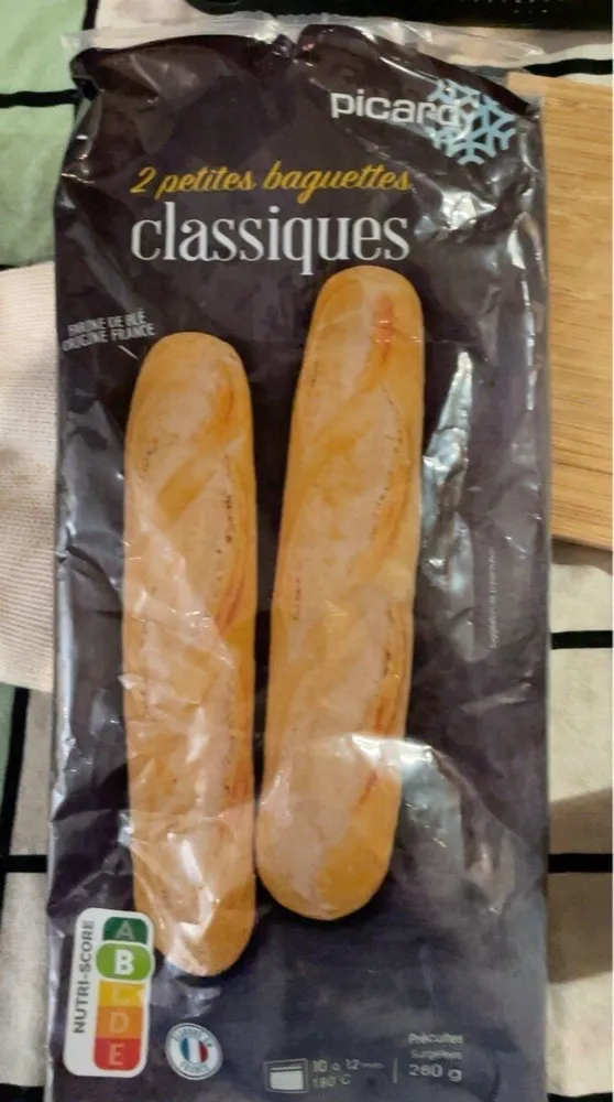 2 petites baguettes classiques