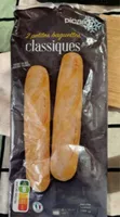 2 petites baguettes classiques