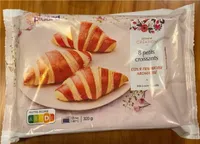 8 petits croissants coeur framboise aromatisé