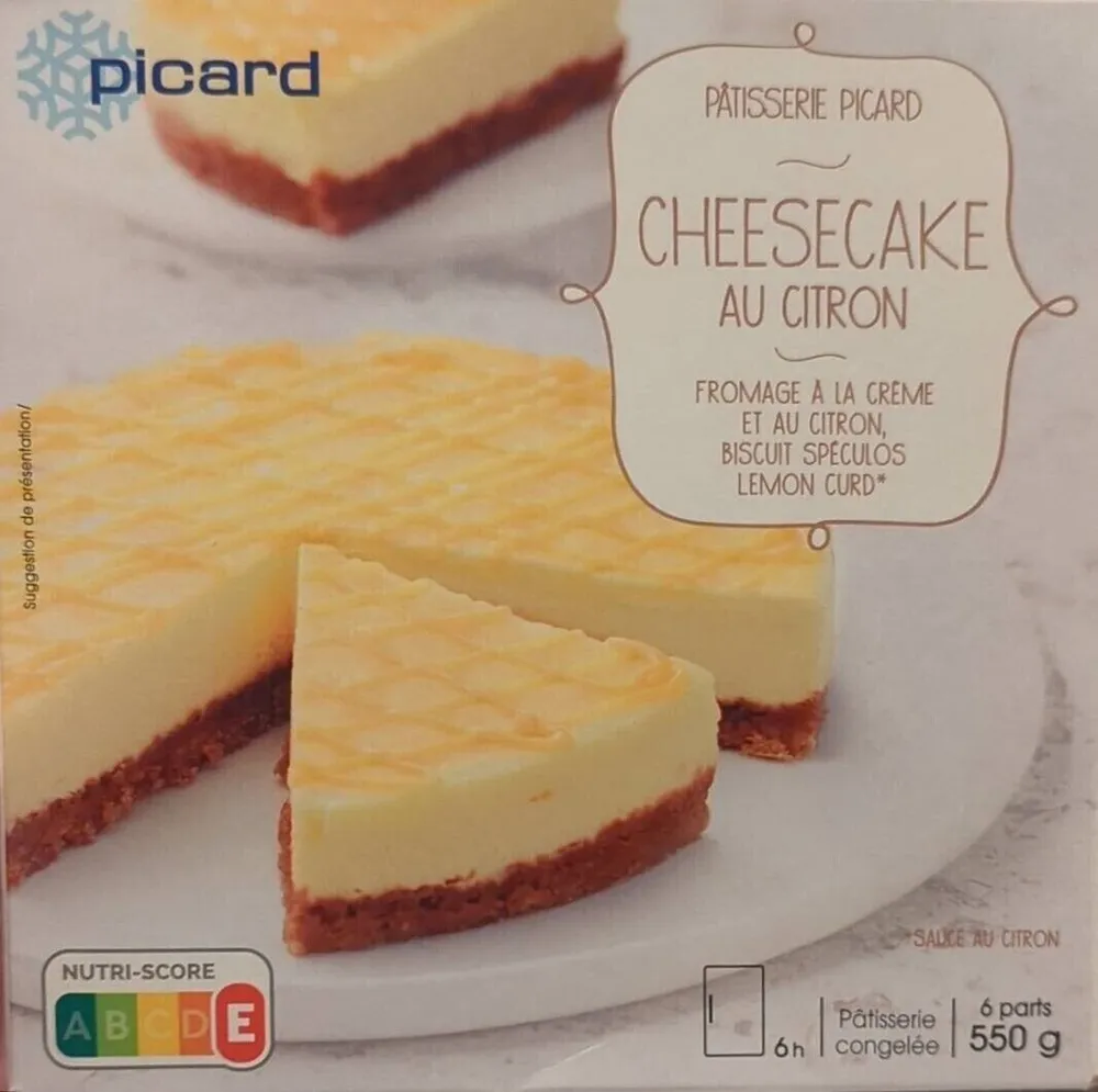 Cheesecake au citron