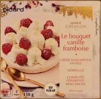 Le bouquet vanille framboise