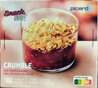 Crumble fruits rouges