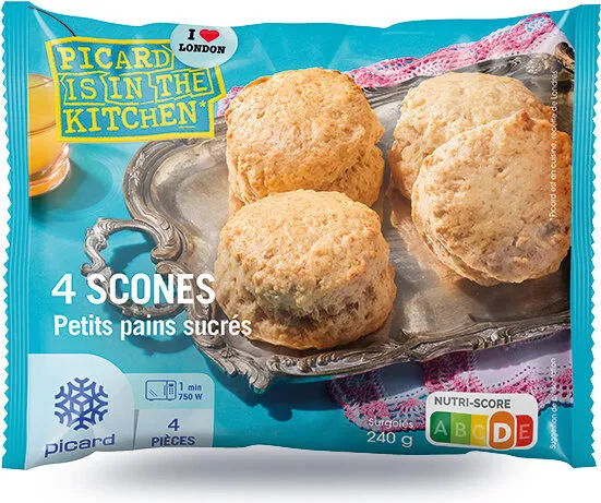 4 scones