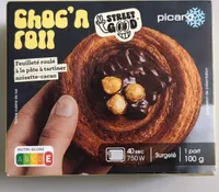 Choc'n roll feuilleté roulé à la pâte à tartiner