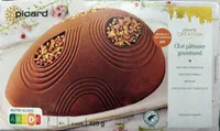 Oeuf pâtissier gourmand mousse chocolat mousse vanille