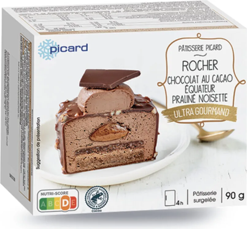 Rocher chocolat au cacao équateur praliné noisette