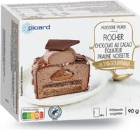 Rocher chocolat au cacao équateur praliné noisette