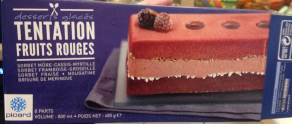 Tentation Fruits Rouges