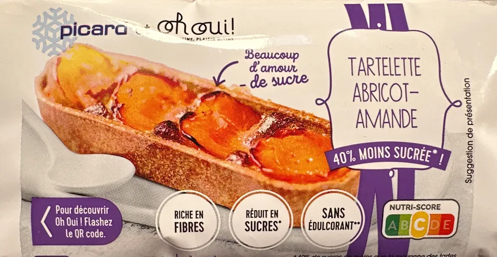 Tartelette abricot-amande
