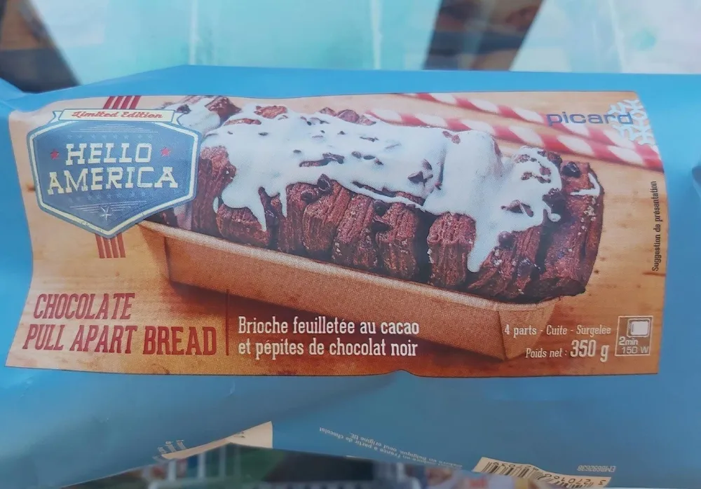 Chocolate pull apart Bread
