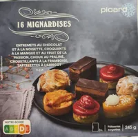 16 mignardises