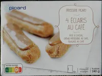 4 éclairs au café