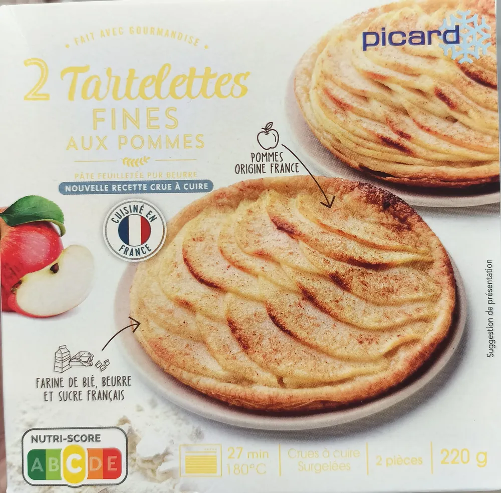 Tartelettes fines aux pommes