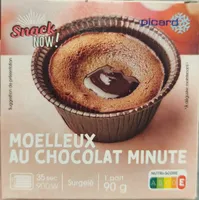 Moelleux au chocolat minute
